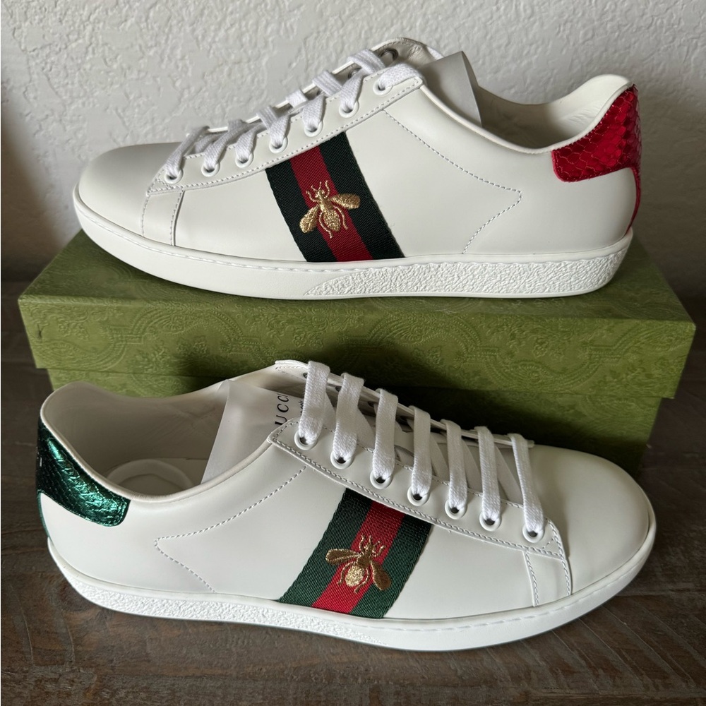 Gucci Ace Sneakers with bee